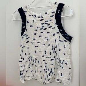 Olive & Oak Sleeveless Top / Shirt Sz. M